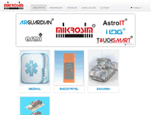 Tablet Screenshot of mikrosim.com